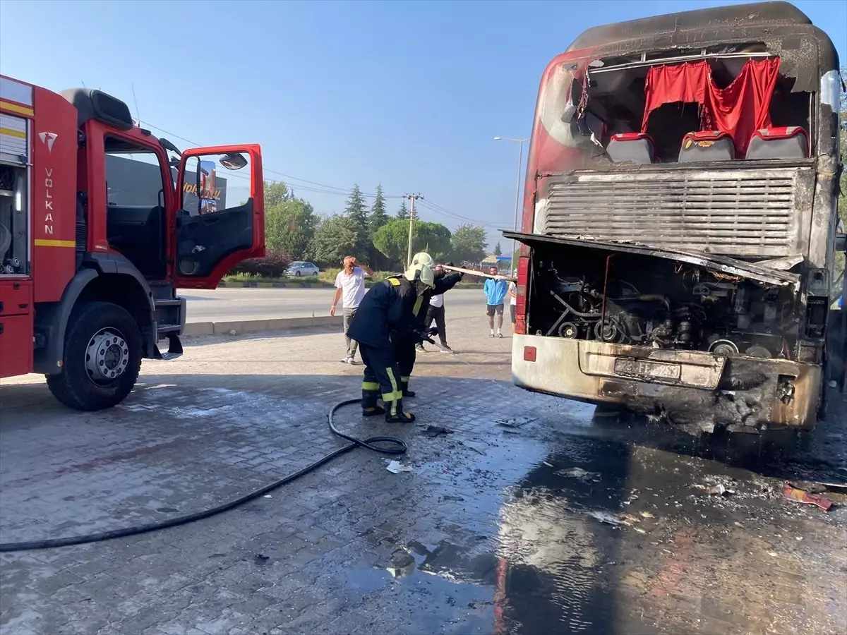 Elazığ FK’nın Otobüsünde Yangın!