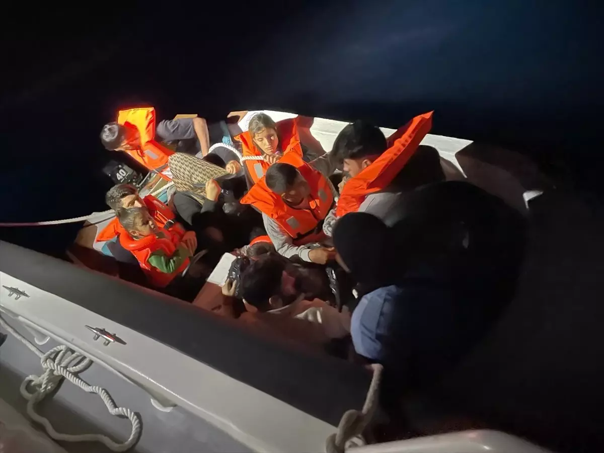 Ayvalık’ta 11 Düzensiz Göçmen Yakalandı