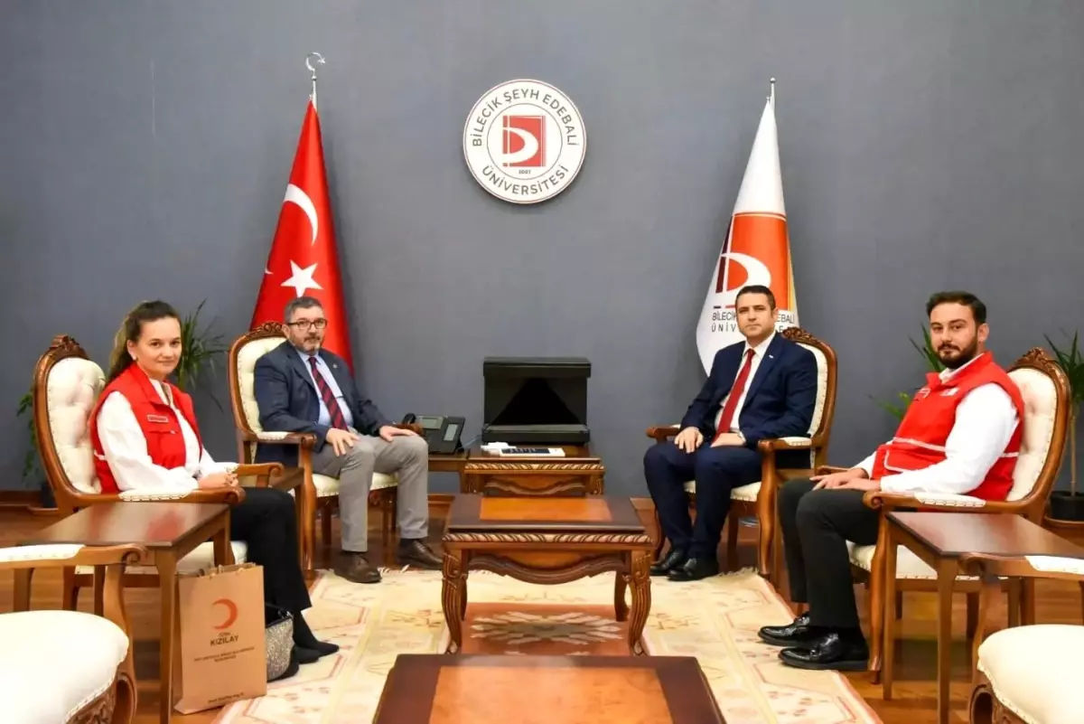 Kızılay’dan Bilecik Üniversitesi’ne Ziyaret