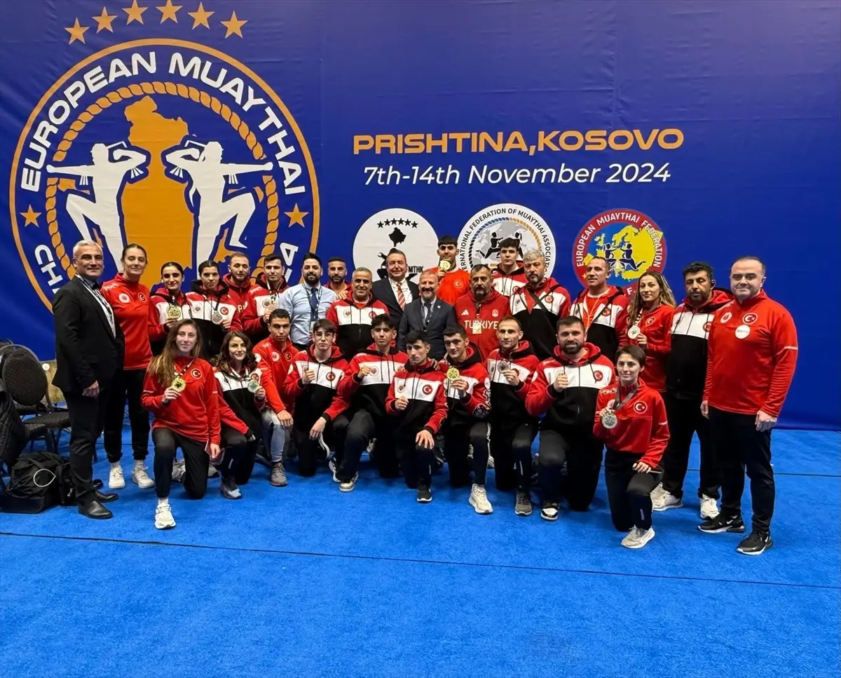 Türkiye Muaythai Takımı Avrupa’da 2. Oldu
