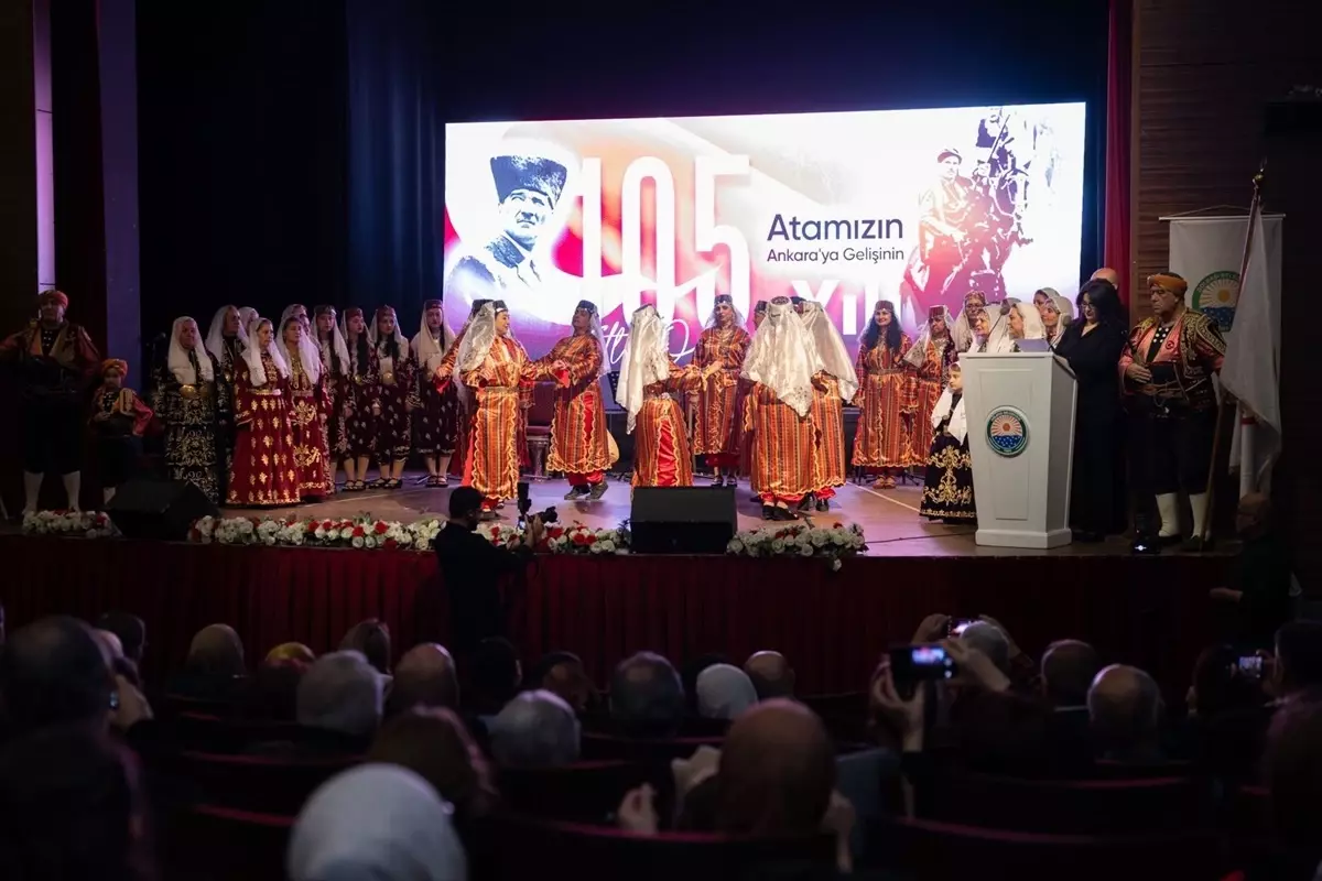 Atatürk’ün Ankara’ya Gelişi Kutlandı