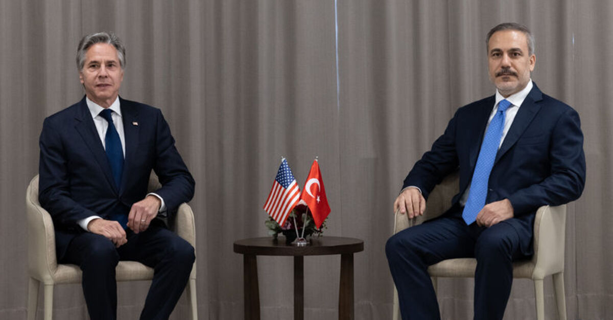 Bakan Fidan, Blinken’la görüştü