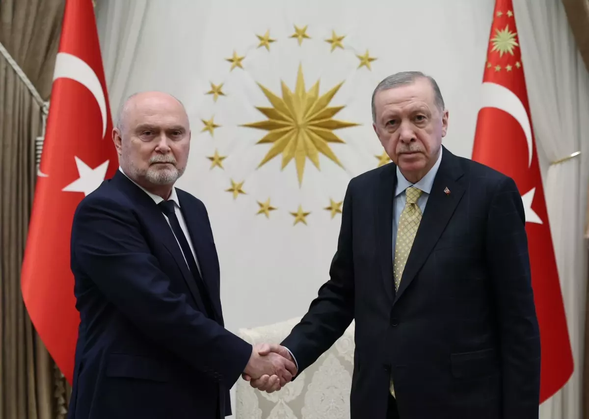 Cumhurbaşkanı Erdoğan, AGİT Genel Sekreteri Sinirlioğlu’nu kabul etti