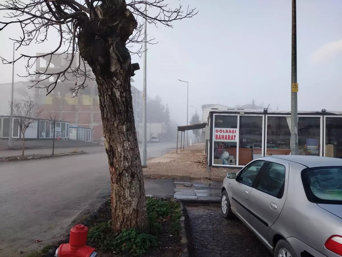 Gölbaşı’nda Yoğun Sis