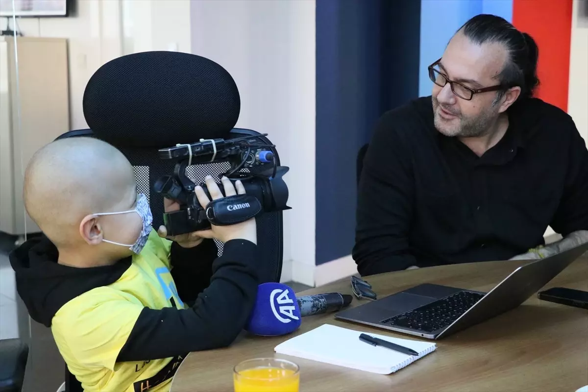 Lösemi Tedavisi Gören Çocuklar AA’yı Ziyaret Etti