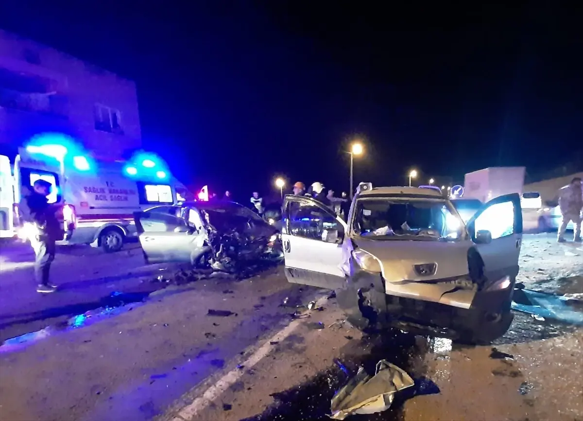 Mardin’de Zincirleme Kaza: 6 Yaralı
