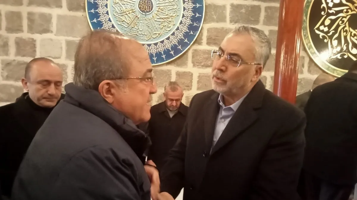 Bakan Işıkhan taziyeleri kabul etti