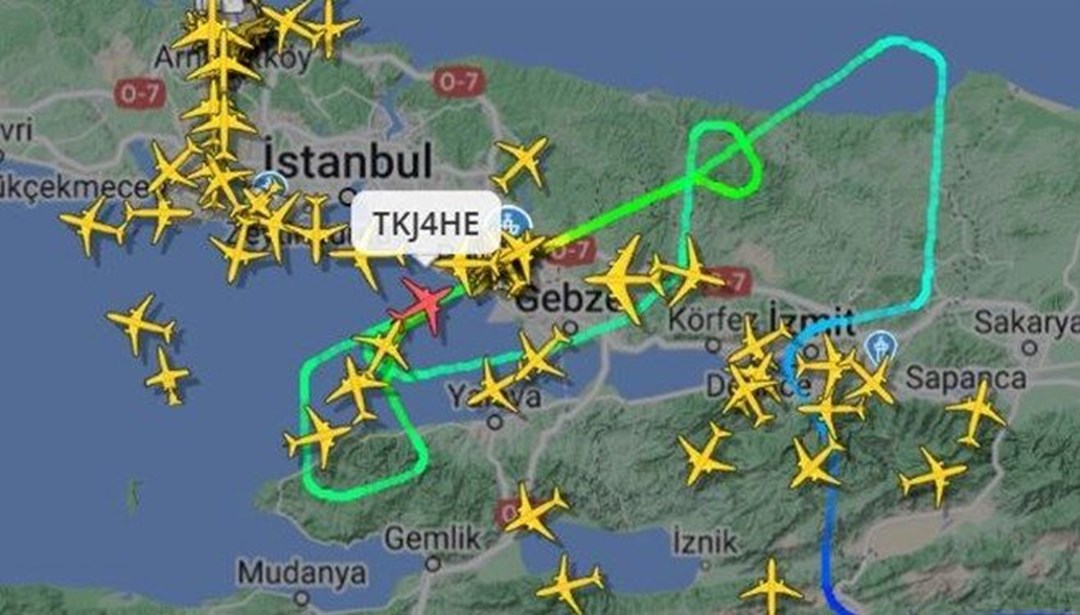 İstanbul’da uçaklar havada tur attı! Sabiha Gökçen’deki hava trafiği telsiz konuşmasında