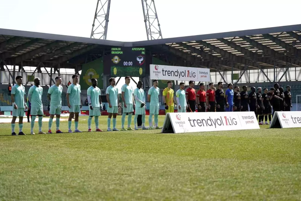 Erokspor – Amed Maçı 1-1 Berabere Bitti