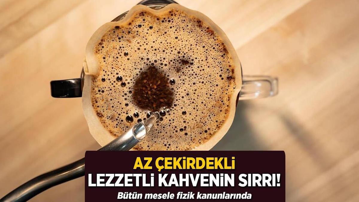 Baristaların gizli formülü: Lezzet için fizik şart! Kahvenin tadını ikiye katlıyor