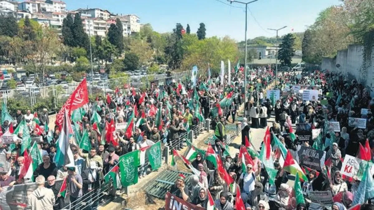 ABD’ye Gazze protestosu