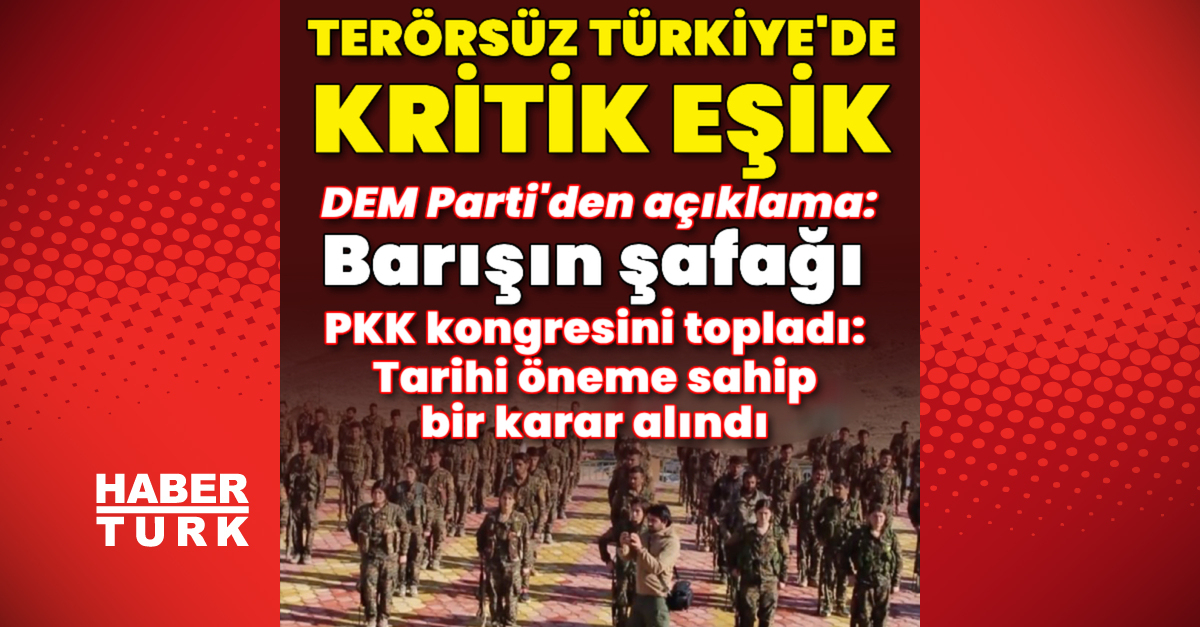 PKK: Öcalan’ın çağrısıyla kongre 5-7 Mayıs’ta toplandı! Tarihi bir karar alındı!